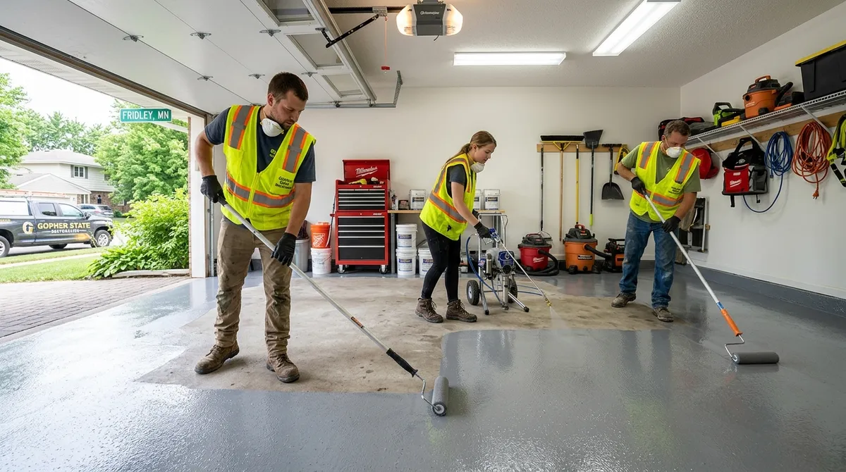 Commercial flooring installation across multiple Twin Cities industry verticals